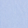 Blusenstoff Baumwoll-Mix Streifen – hellblau/weiss,  thumbnail number 1