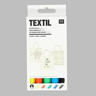 Textilstifte Set „Basic“ | RICO DESIGN, 