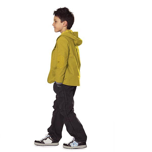 Leichter French Terry Uni – senf | Reststück 50cm
