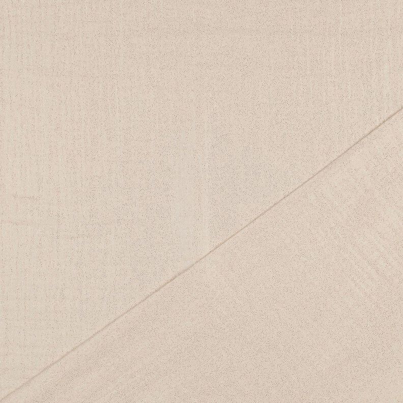 Musselin/ Doppel-Krinkel Gewebe feine Glitzerpunkte | Poppy Fabrics – sand,  image number 3