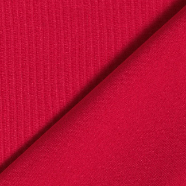Baumwolljersey Medium Uni – himbeere, image number 5