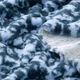 Fellimitat bunter Leopard – hellblau/marineblau,  thumbnail number 2