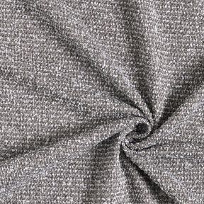 Strickbouclé Melange – dunkelbeige/nachtblau, 