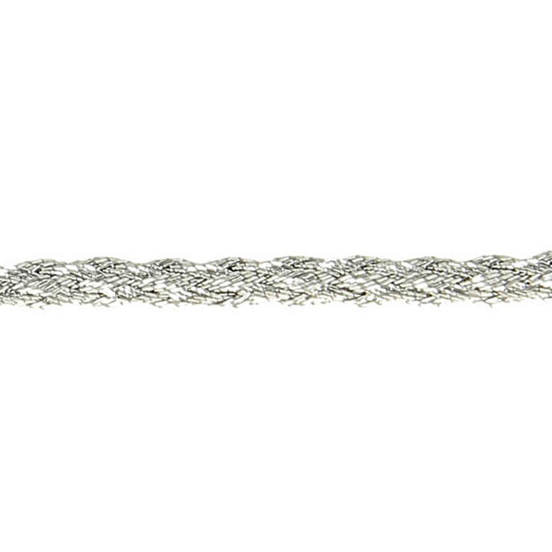 Metallic Kordel [Ø 2 mm] – silber metallic,  image number 2