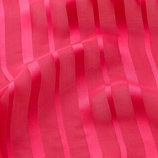 Chiffon Satinstreifen – pink, 