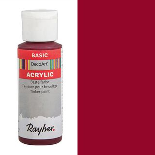 Acrylic-Bastelfarbe [ 59 ml ] – rot, 