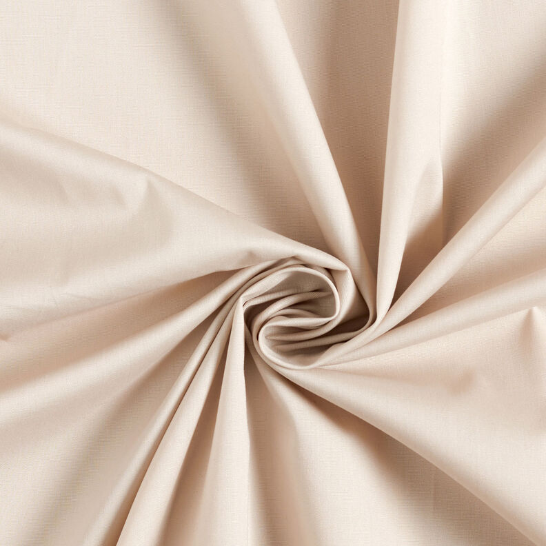 Popeline Stretch Uni – hellbeige,  image number 1