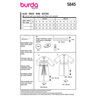Kleid | Burda 5845 | 36-46,  thumbnail number 9