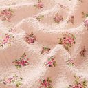 Gekreppter Chiffon kleine Blumensträuße – rosé, 