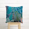 Dekostoff Halbpanama Botanic – marineblau,  thumbnail number 3