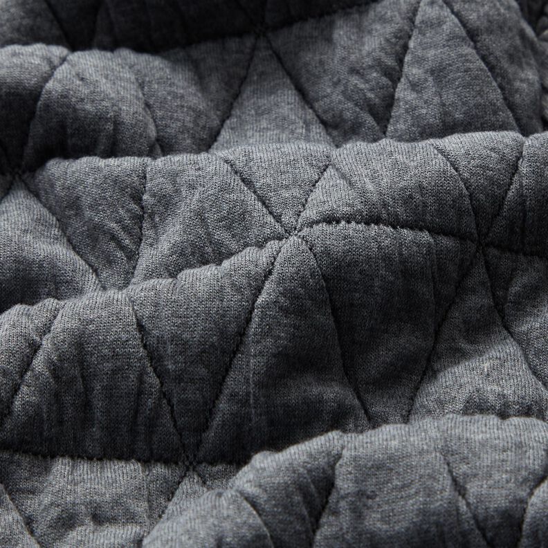 Steppjersey Rauten – grau,  image number 2