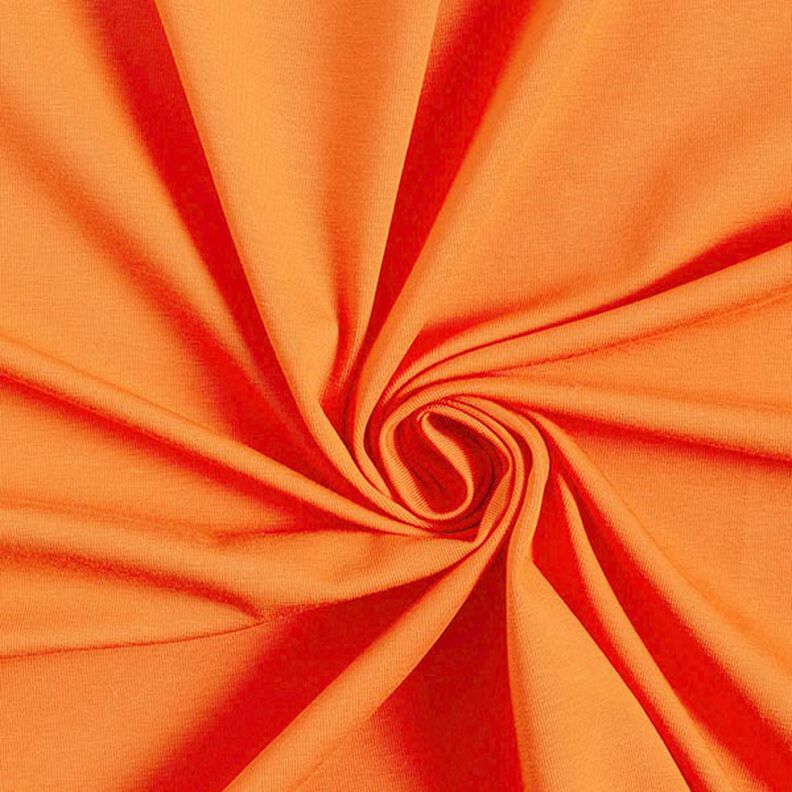 Baumwolljersey Medium Uni – orange,  image number 1