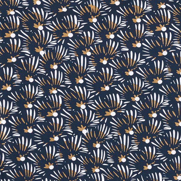Badeanzugstoff Feuerwerk – marineblau, image number 1