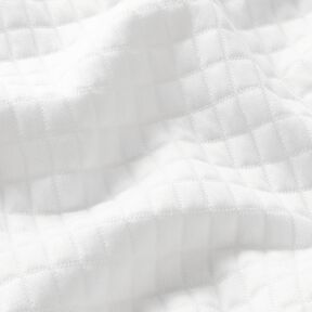 Stepp Jersey Kästchen – weiss, 