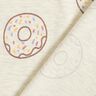 Baumwolljersey Glitzer-Donuts | by Poppy – natur,  thumbnail number 4
