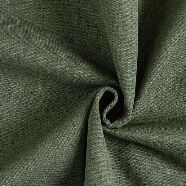 Polsterstoff feine Melange – dunkelgrün | Reststück 50cm