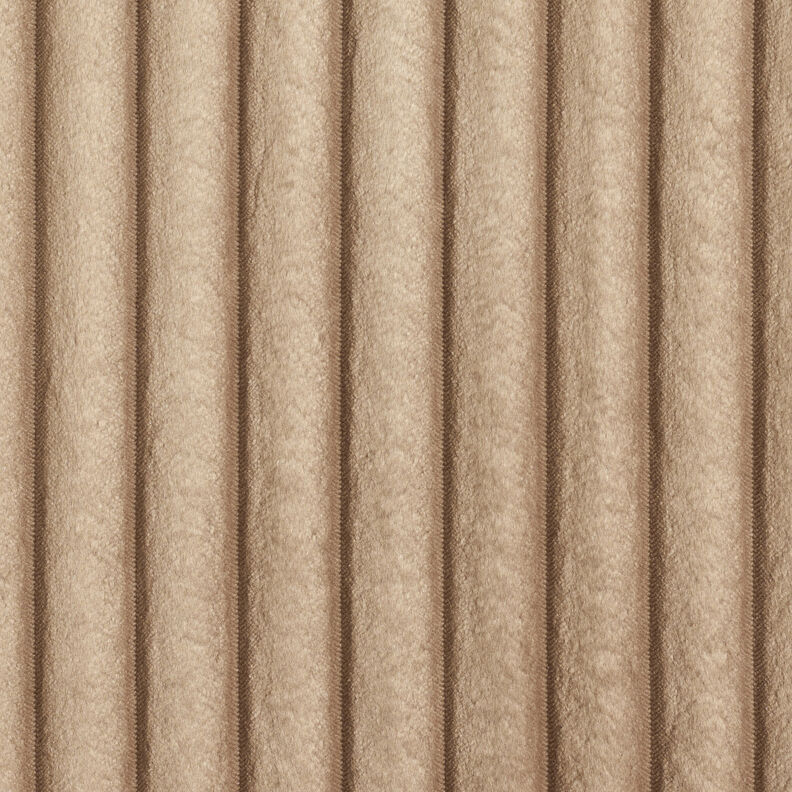 Polsterstoff Fellstreifen – taupe,  image number 1