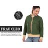 FRAU CLEO kurze Jacke mit Stehkragen und aufgesetzter großer Tasche | Studio Schnittreif | XS-XXL,  thumbnail number 1