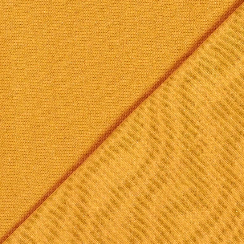Glitzer-Bündchen Schlauchware – currygelb/gold metallic,  image number 3