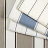 Outdoorstoff Canvas gemischte Streifen – weiss/grau,  thumbnail number 5