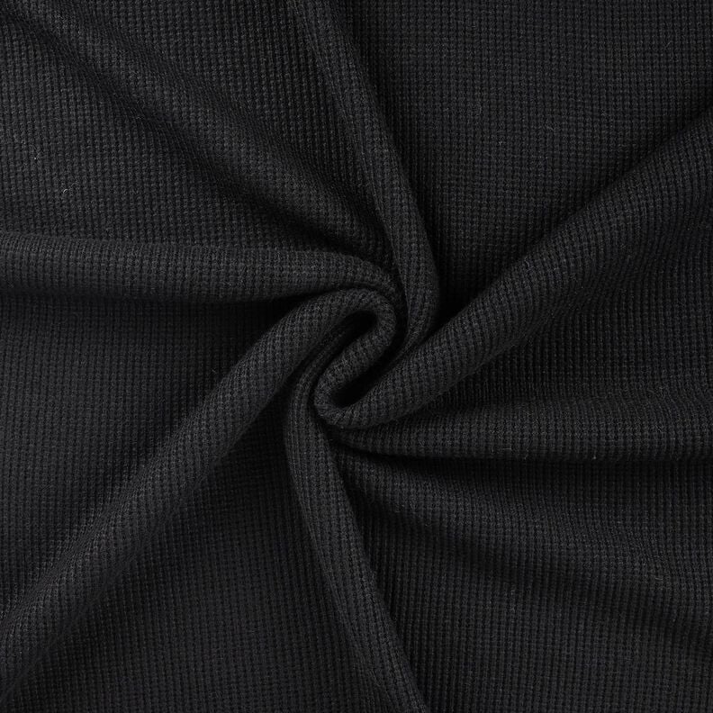 Grobstrick Melange – schwarz, image number 1