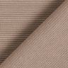 Ottoman-Rippenjersey Uni – taupe,  thumbnail number 4