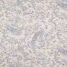 Dekostoff Halbpanama romantische Pfauen – natur/blau,  thumbnail number 1