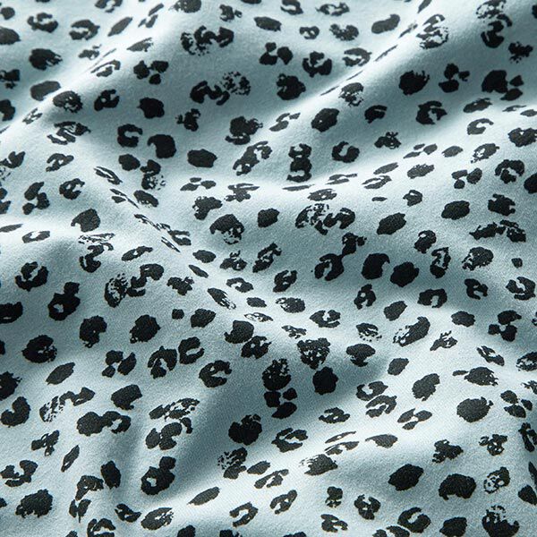 Baumwolljersey Gepardenprint – schilf, image number 2