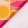 Dekostoff Halbpanama bunte Variationen – hellgelb/pastellviolett,  thumbnail number 4