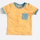 GOTS Woll-Baumwoll Singlejersey Ringelstreifen | Albstoffe – curry,  thumbnail number 6
