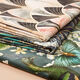 Dekosamt Premium Pfau – dunkelgrün,  thumbnail number 5