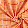 GOTS Baumwolljersey Checks | Tula – orange/terracotta,  thumbnail number 3