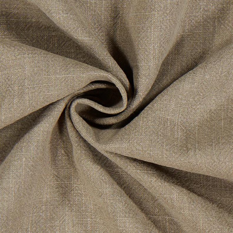 Leinenstoff Ramie-Mix stonewashed, schwere Qualität – oliv,  image number 2