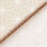 Baumwollstoff Cretonne Japanische Sterne Asanoha – sand,  thumbnail number 5