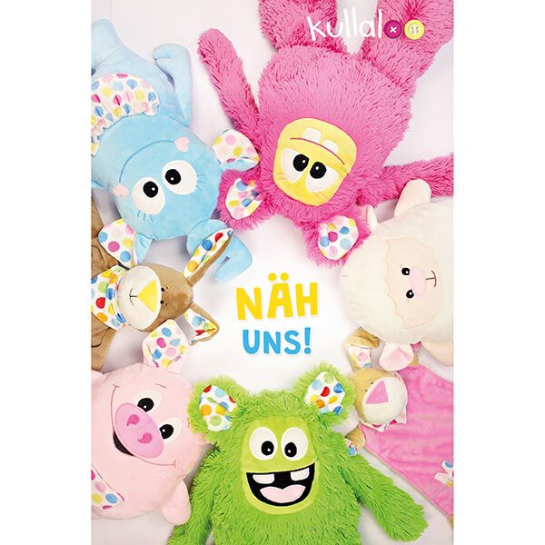 Nicki SHORTY [1 m x 0,75 m | Flor: 1,5 mm]  - schwarz | Kullaloo