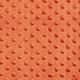 Kuschelfleece geprägte Punkte – terracotta,  thumbnail number 1