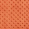 Kuschelfleece geprägte Punkte – terracotta – Muster,  thumbnail number 1