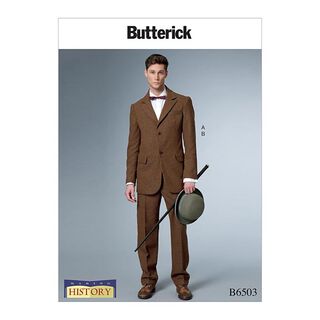 Historisches Herren-Kostüm: Mantel | Hose | Making History 6503 | 56-62, 