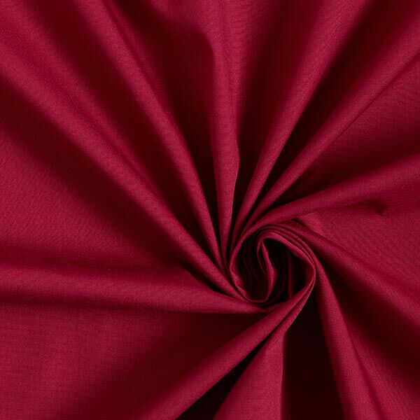 Polyester-Baumwoll-Mix pflegeleicht – bordeauxrot, image number 1