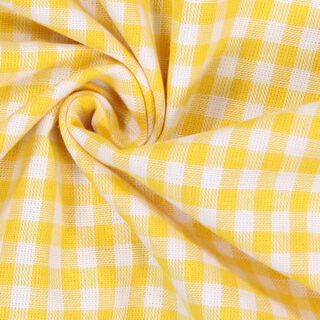 Baumwollstoff Vichy - 0,5 cm – gelb, 