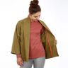 FRAU SINA - Kimonojacke mit schrägen Taschen | Studio Schnittreif | XS-XXL,  thumbnail number 3