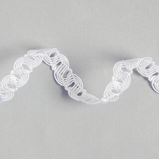 Posamentenborte Elegance [16 mm] - wollweiss, 
