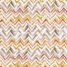 Baumwollpopeline Pinselstrich Zickzack Digitaldruck – weiss/kupfer,  thumbnail number 1