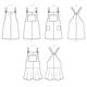 Latzkleid | McCalls 7831 | 38-46,  thumbnail number 8