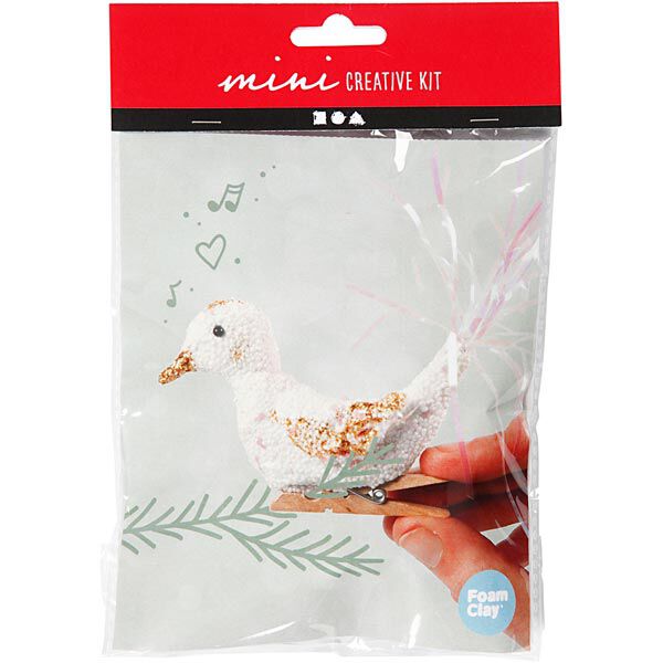 Mini Kreativ-Set Vogel zum Klemmen [ 1 Stück ],  image number 2