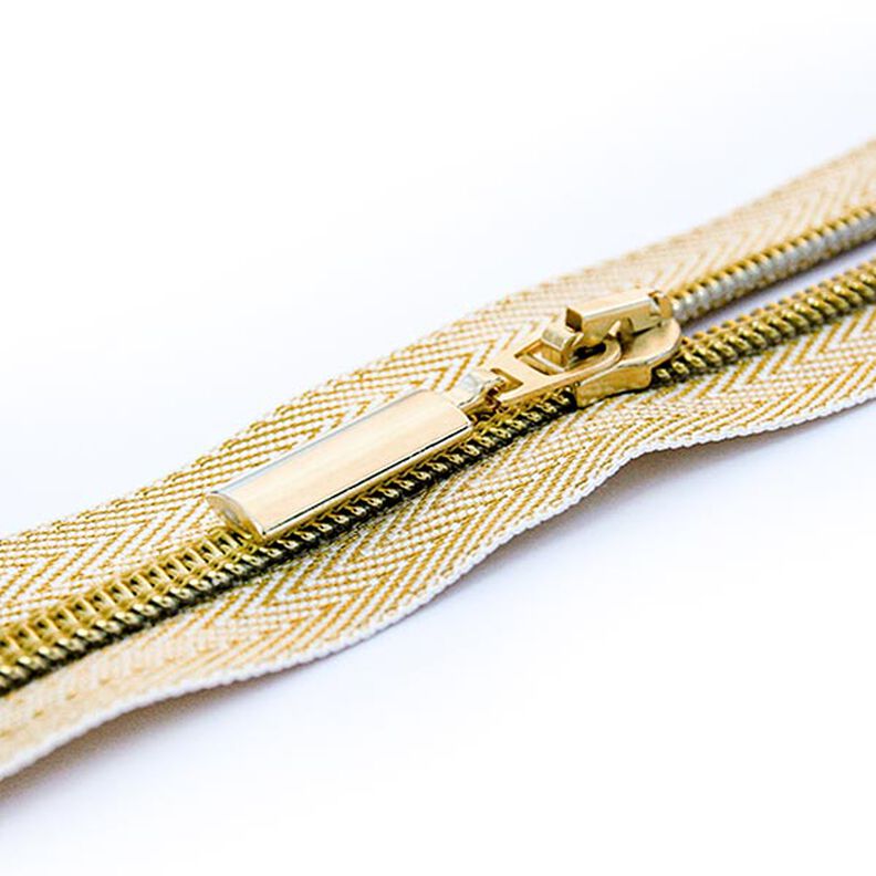 Endlosreißverschluss | Prym – gold metallic,  image number 3