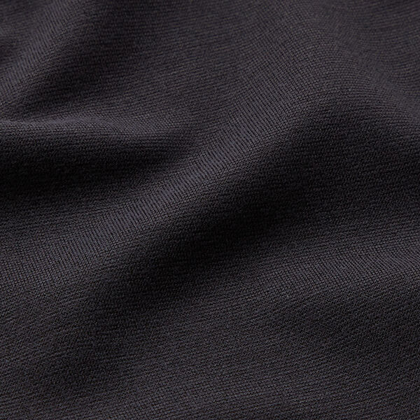 Romanit Jersey Uni – schwarz | Reststück 50cm