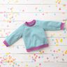 Leichter French Terry Uni – eisblau,  thumbnail number 11