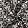 Dekostoff Canvas Leo-Tupfen – elefantengrau/schwarz,  thumbnail number 3