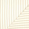 Musselin/ Doppel-Krinkel Gewebe garngefärbte Streifen  | Poppy Fabrics – mandel/wollweiss,  thumbnail number 4